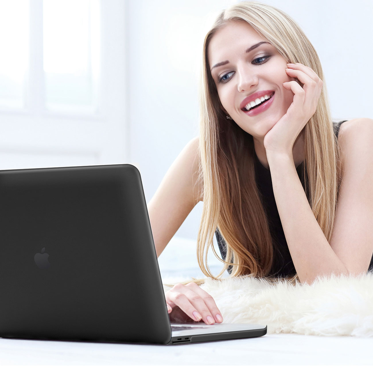 Techprotectus Matte Black Hardshell Case For 2020, M1 2020 MacBook Air 13" - Image 9